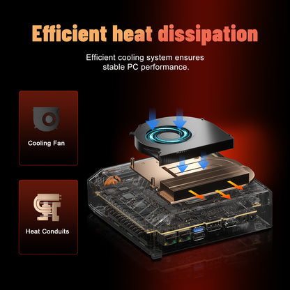 Reatan X8-NEO Mini PC AMD Ryzen AI 9 HX 470 32GB 1TB