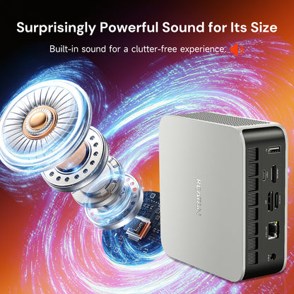 Reatan X8 AI Mini PC Ryzen AI 9 HX470 Crucial 48GB DDR5 1TB/2TB SSD with OcuLink