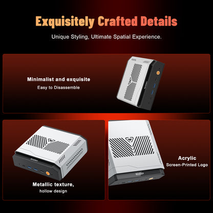 Reatan X8-NEO Mini PC AMD Ryzen AI 9 HX 470 32GB 1TB