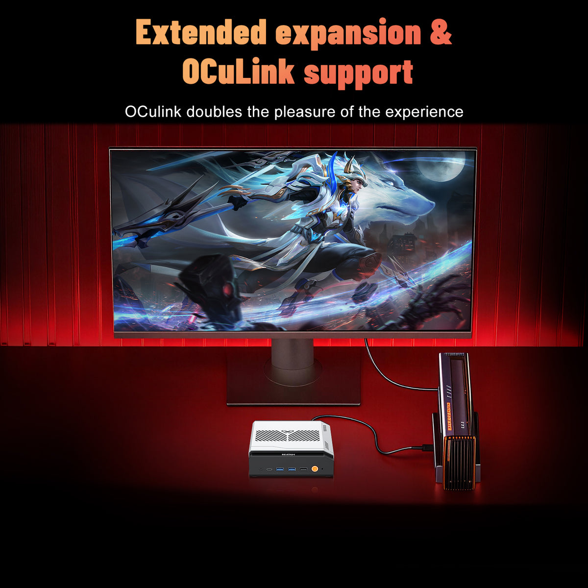 Reatan X8-NEO Mini PC AMD Ryzen AI 9 HX 470 32GB 1TB